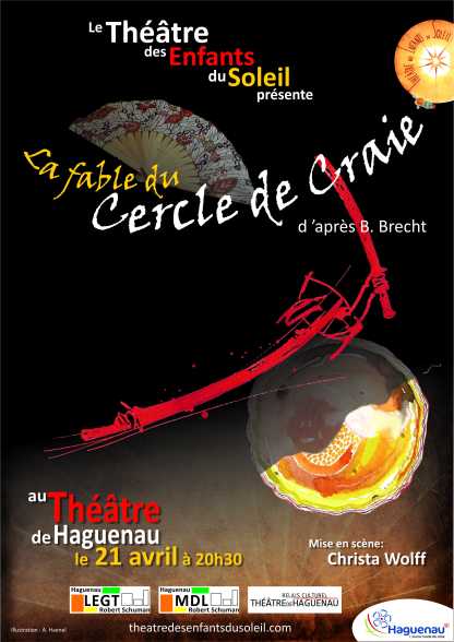 La Fable du Cercle de Craie - Affiche Haguenau